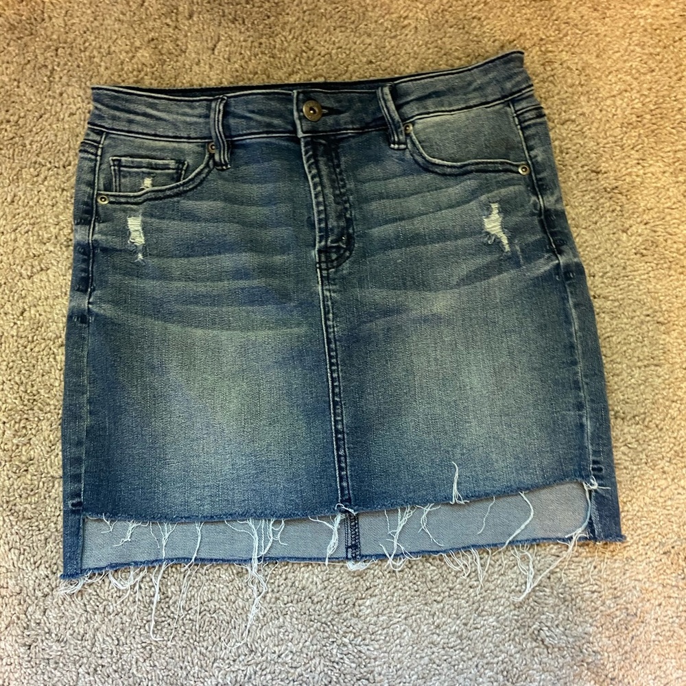 True Craft: Denim skirt